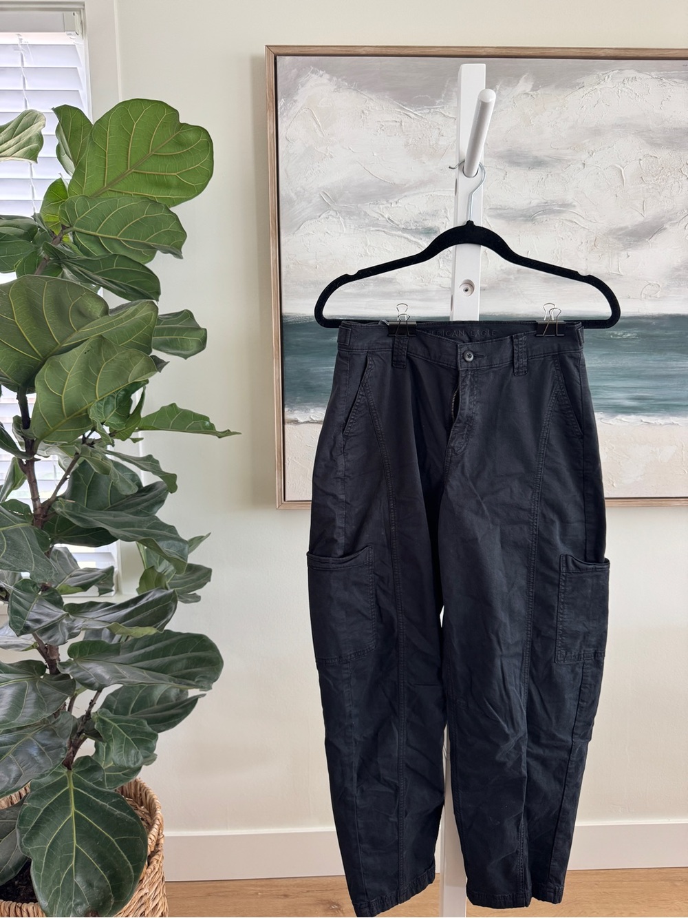 Stretch Barrel Cargo Pants